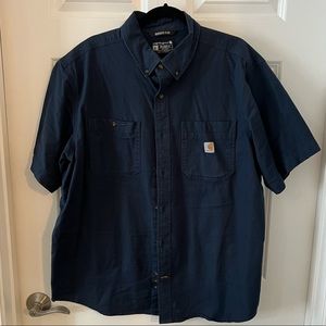 Carhartt Rugged Flex Short Sleeve Button-up. Size XL.